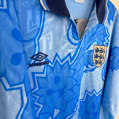 England 1992/1993/1994 Third Umbro Football Shirt