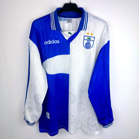 Grasshopper Zurich 1996/1997/1998 Home Longsleeve Football Shirt Trikot Adidas