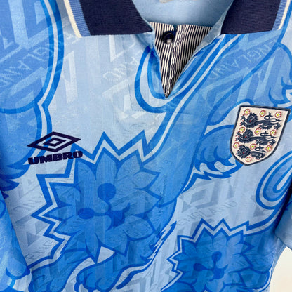 England 1992-1993 Umbro Third Football Shirt