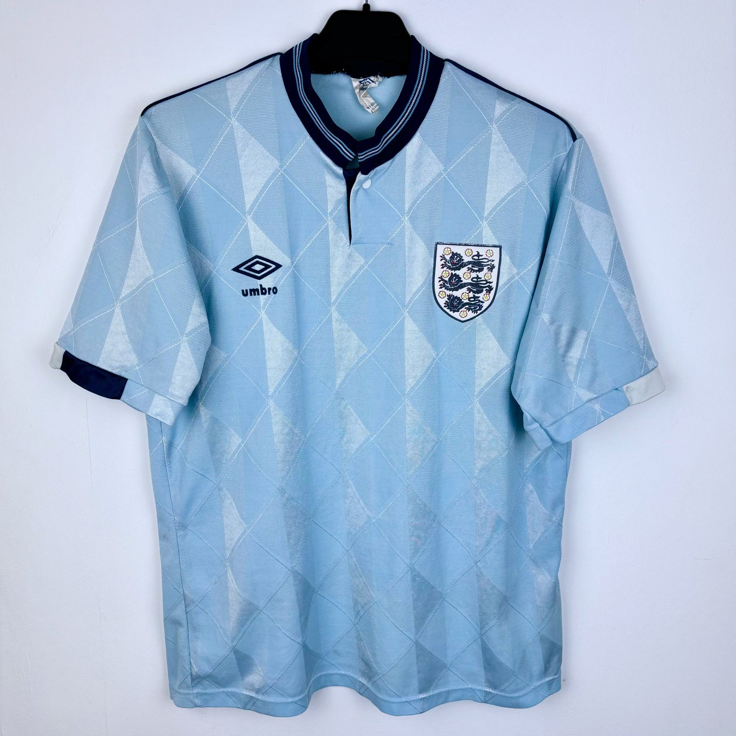 England 1987-1988 Umbro Third Football Shirt