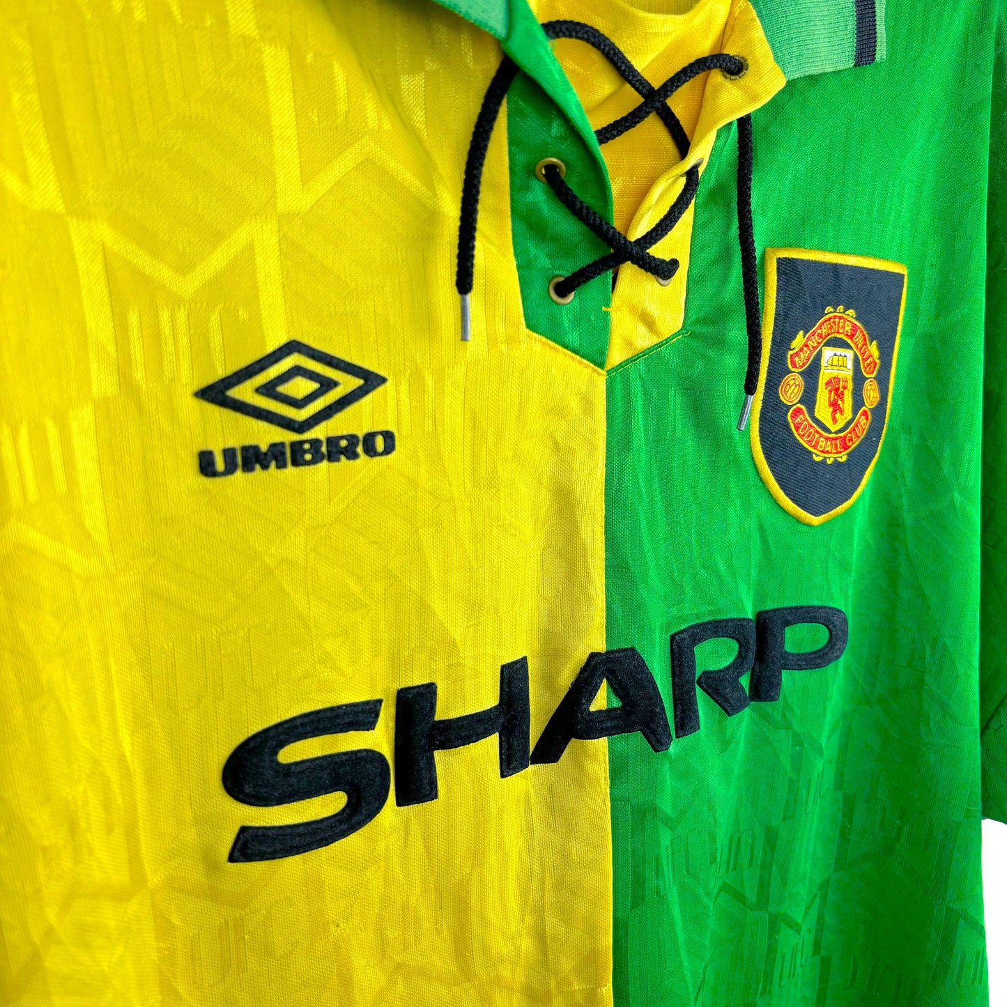 Manchester United 1992/1993/1994 Third Football Shirt Umbro - IRWIN 3