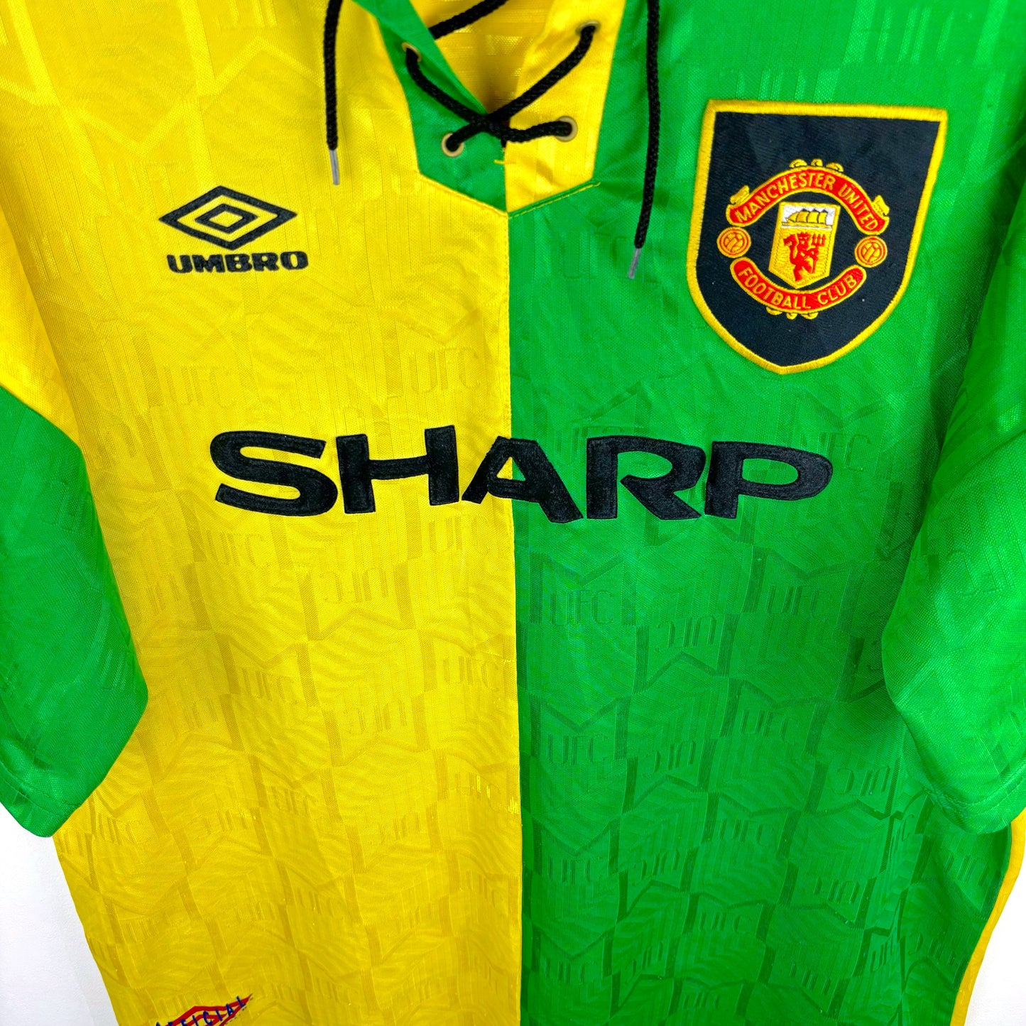Manchester United 1992/1993/1994 Third Football Shirt Umbro - IRWIN 3