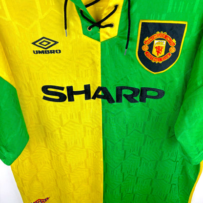Manchester United 1992/1993/1994 Third Football Shirt Umbro - IRWIN 3