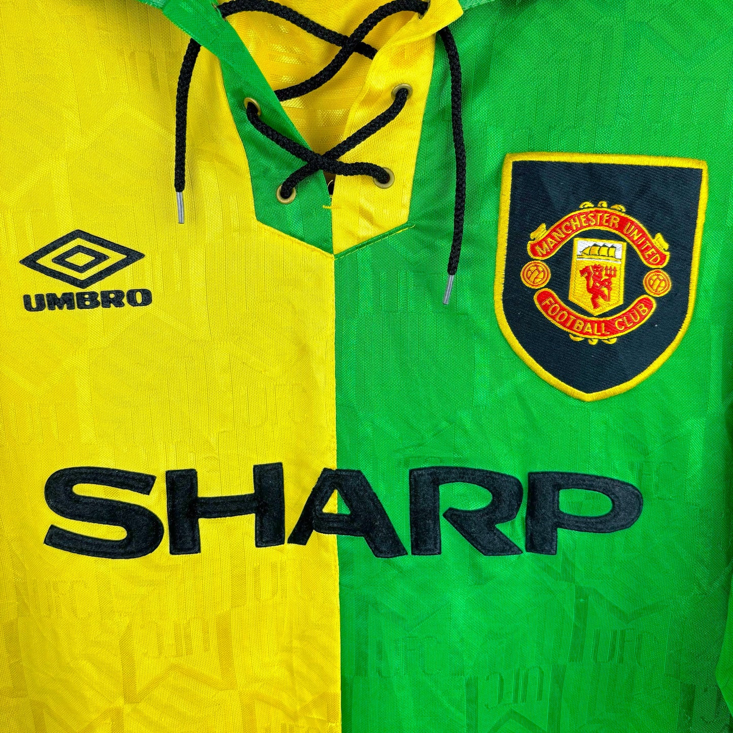 Manchester United 1992/1993/1994 Third Football Shirt Umbro - IRWIN 3