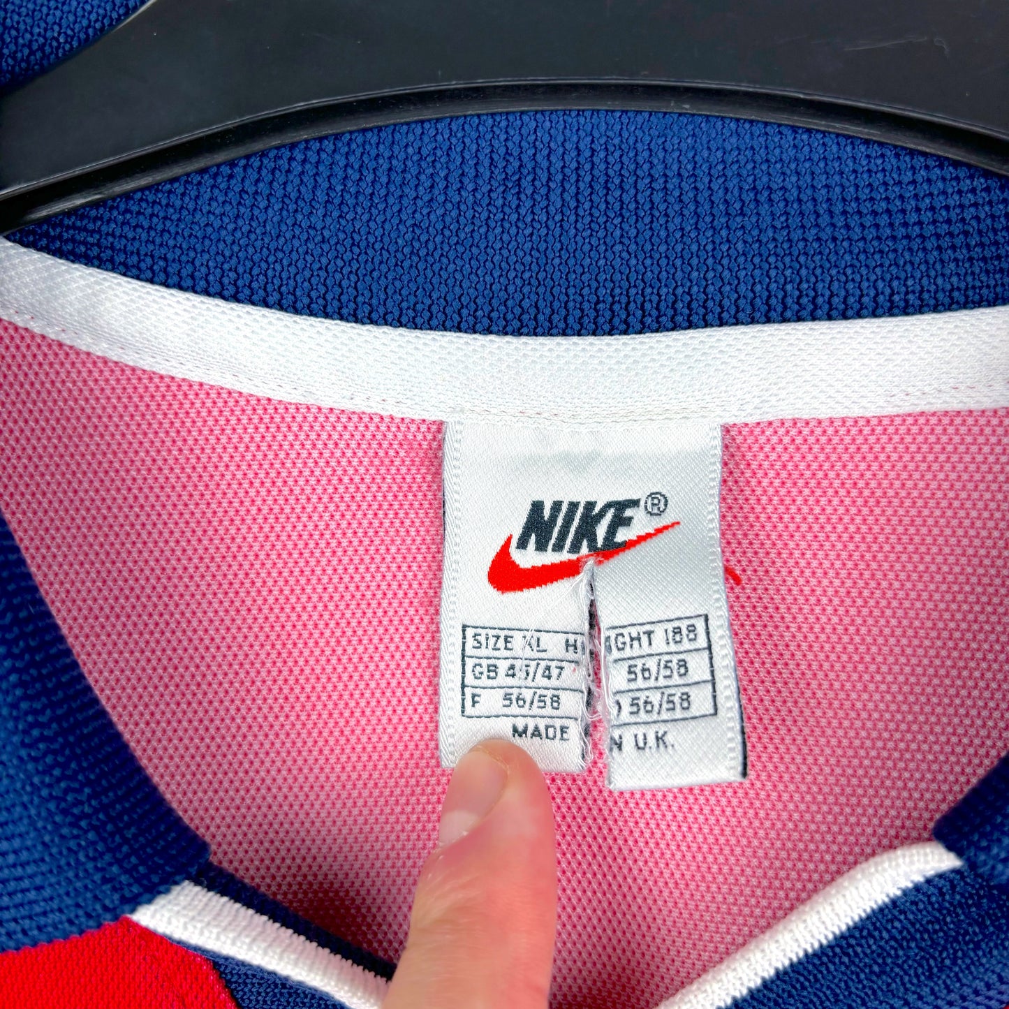 Paris Saint Germain PSG 1997-1998 Away Longsleeve Football Shirt Maillot Nike