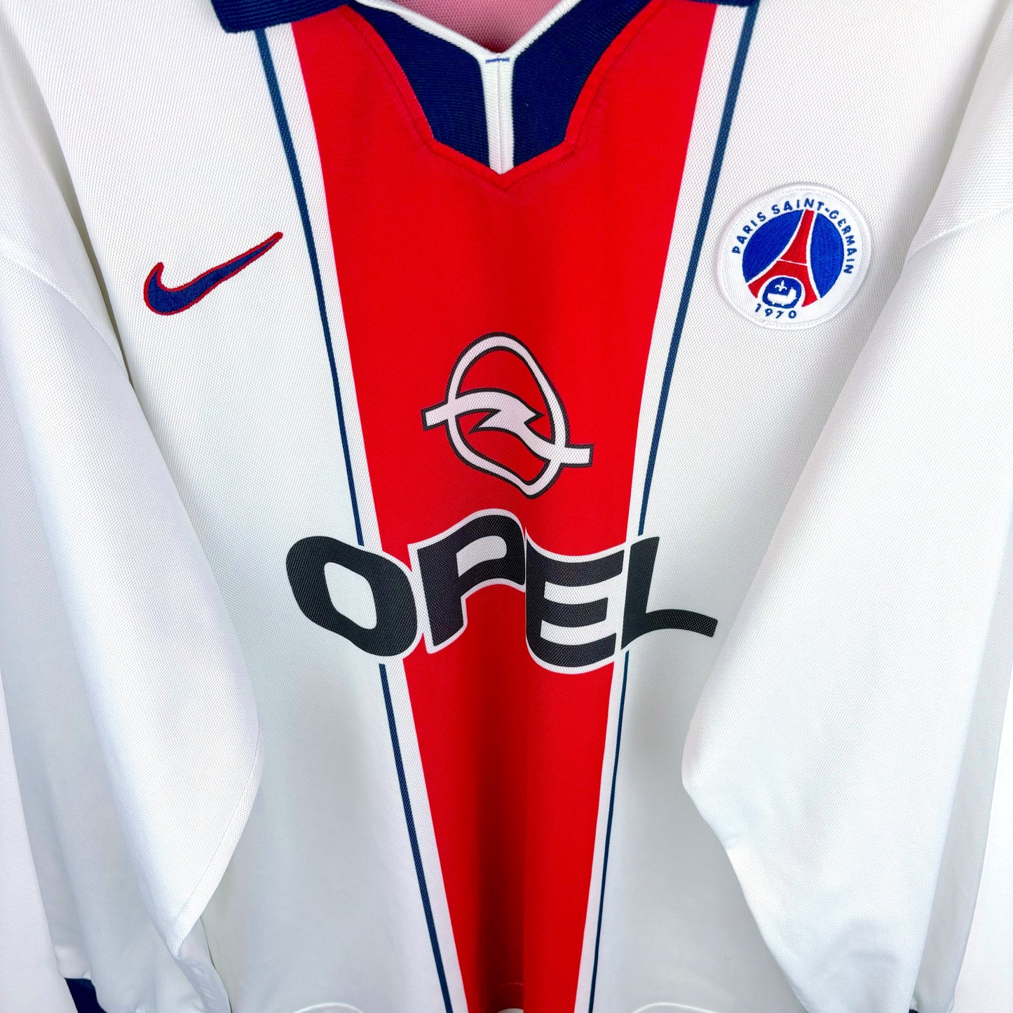 Paris Saint Germain PSG 1997-1998 Away Longsleeve Football Shirt Maillot Nike