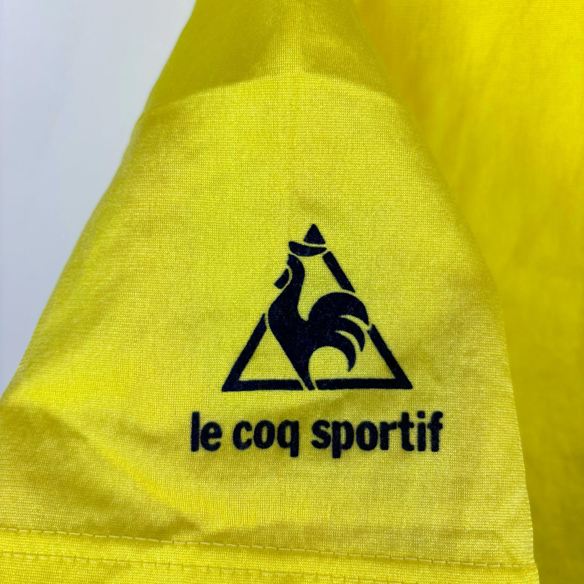 Le Coq Sportif logo on Tottenham Hotspur 1980-1982 Away Shirt – 80s football jersey