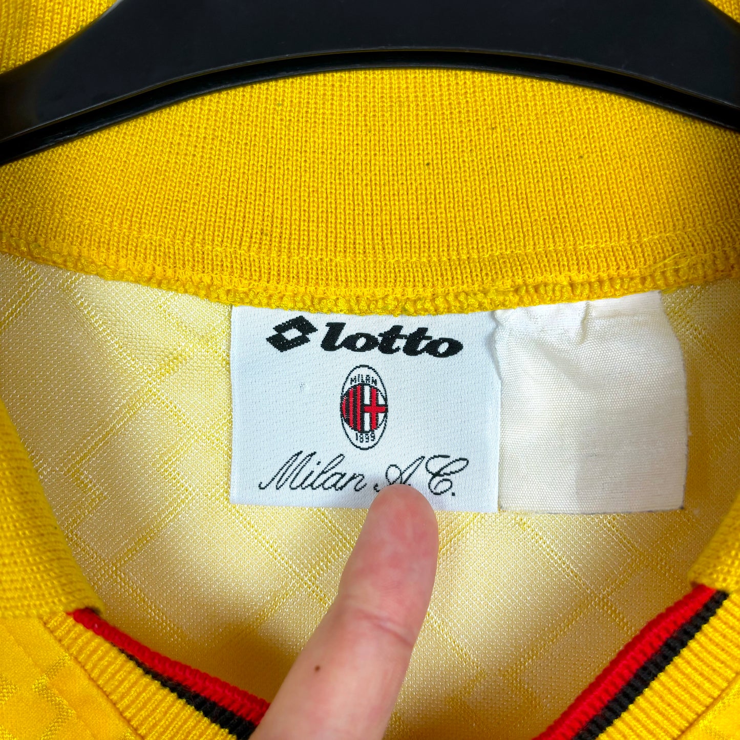 AC Milan 1994-1996 Lotto Third Football Shirt