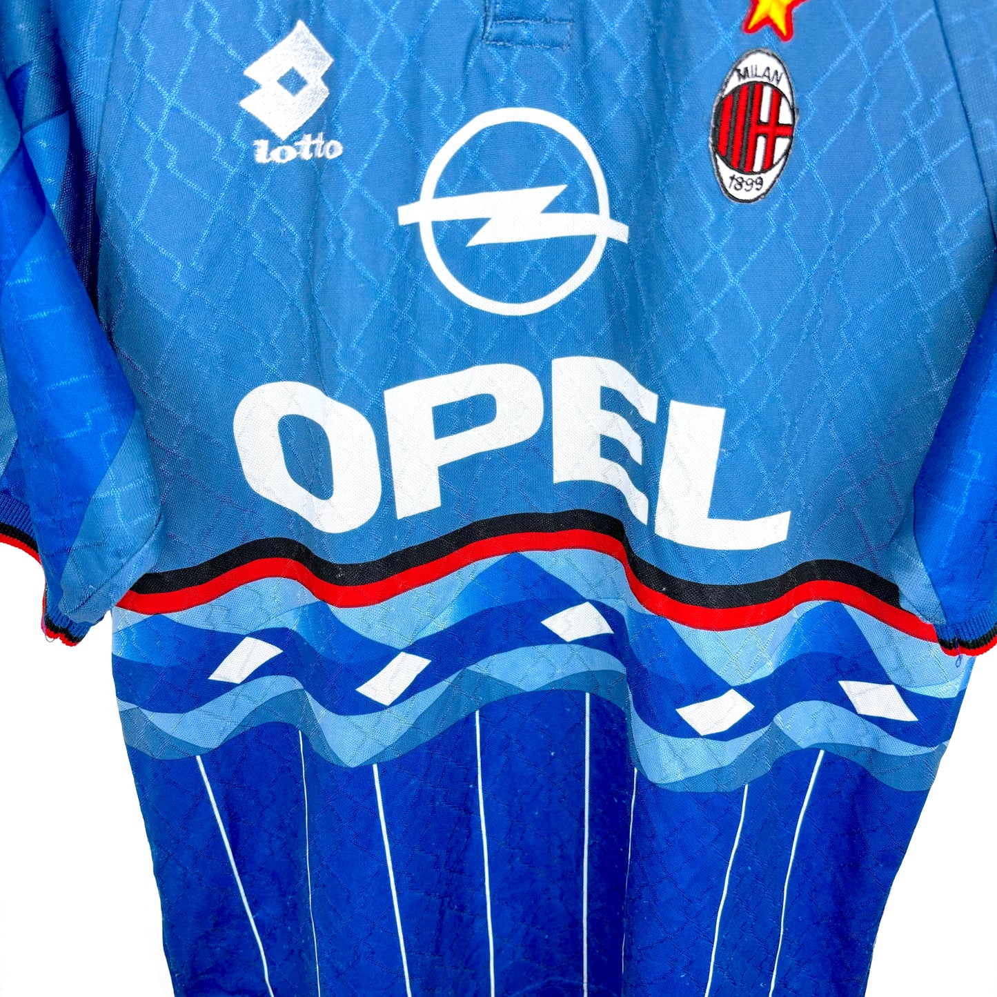 AC Milan 1995-1996 Lotto Fourth Football Shirt