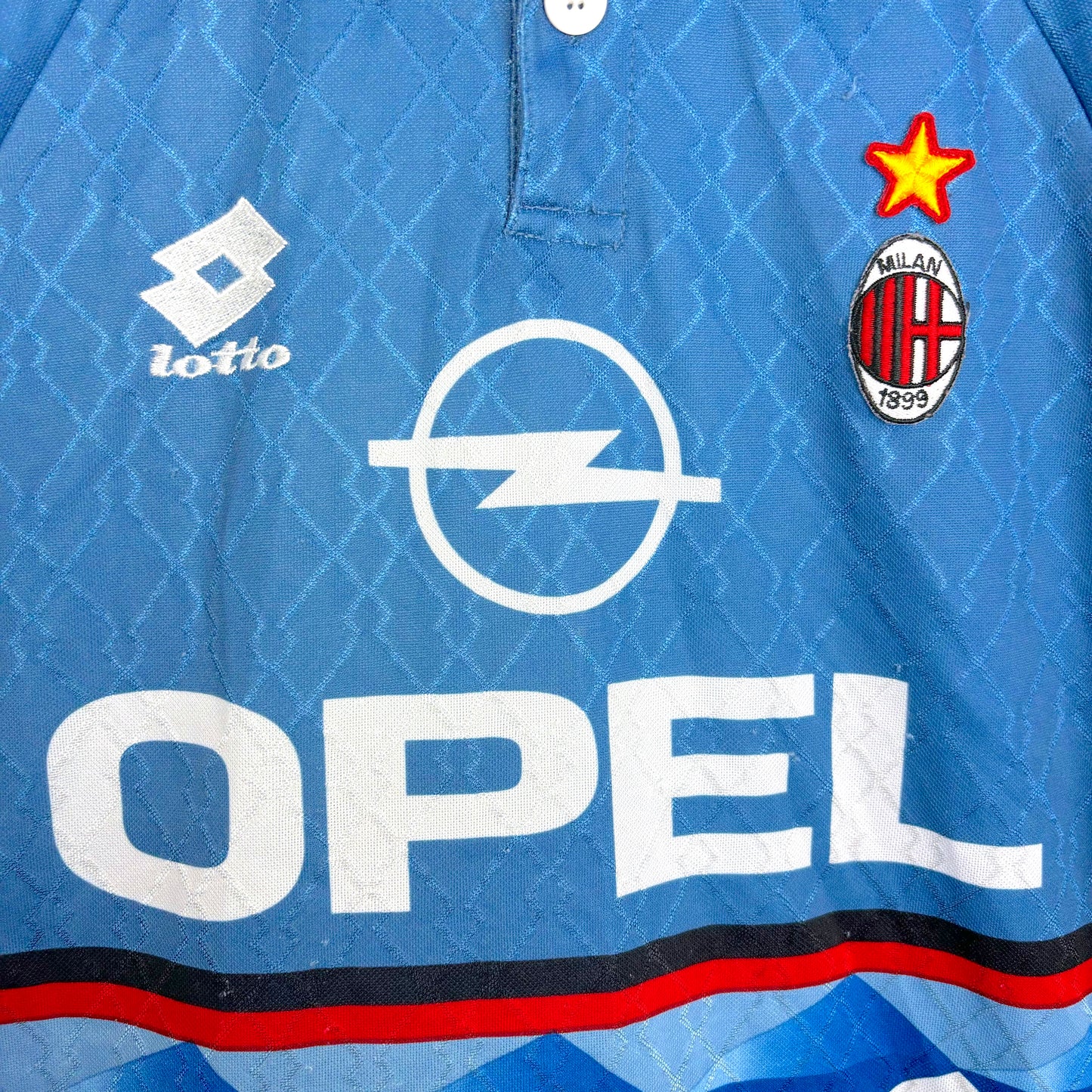 AC Milan 1995-1996 Lotto Fourth Football Shirt