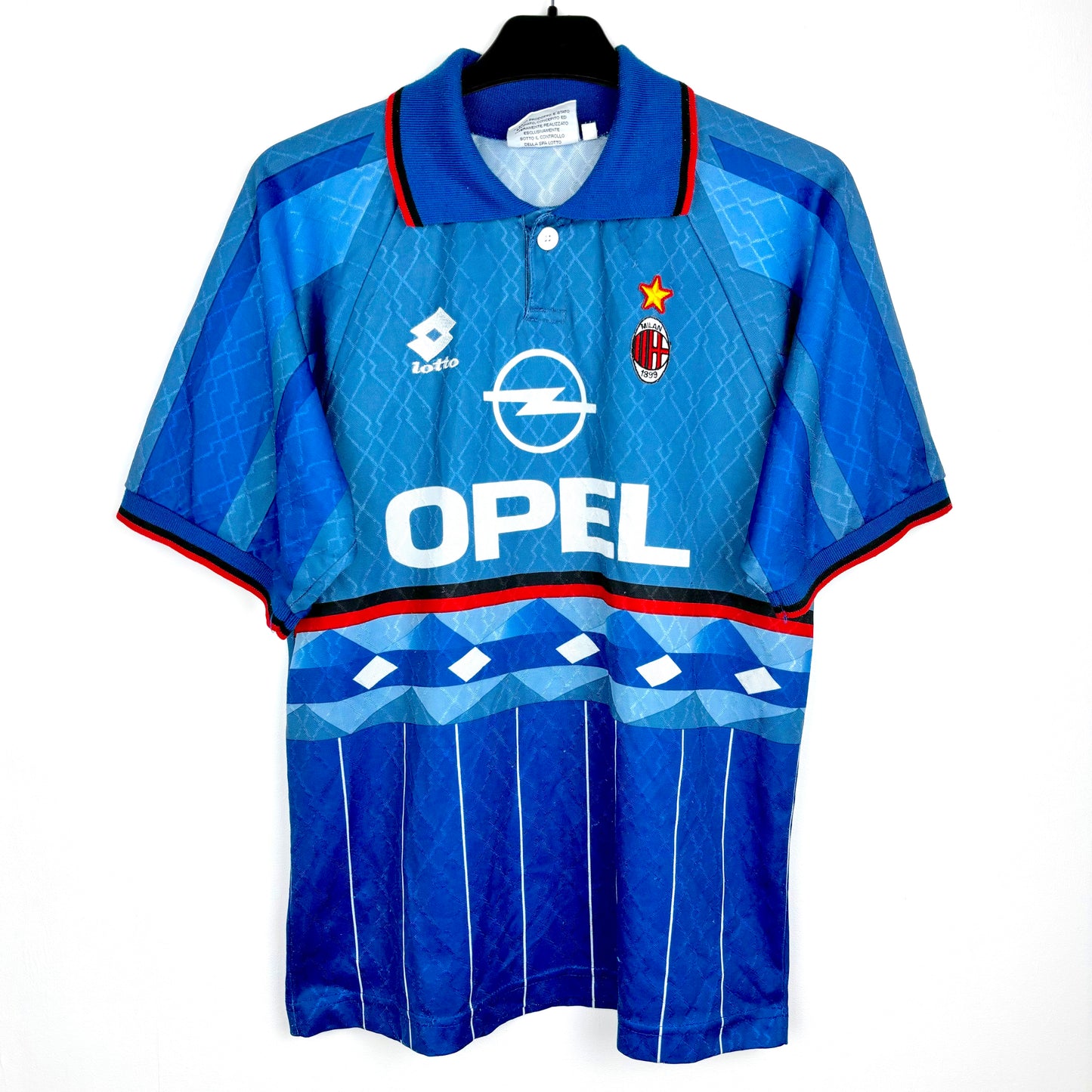 AC Milan 1995-1996 Lotto Fourth Football Shirt