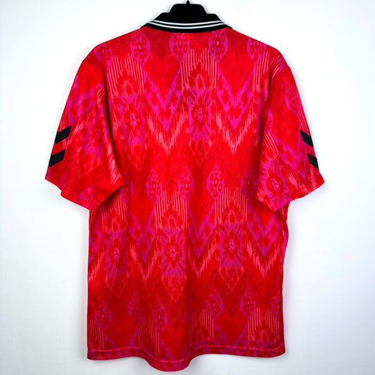 Airdrieonians 1992-1993 Hummel Away Football Shirt Jersey