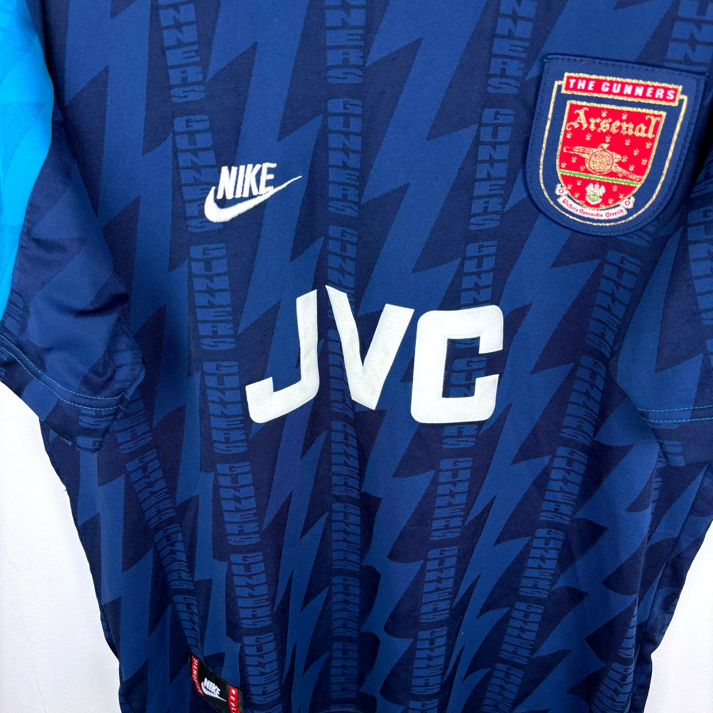 Arsenal 1994-1996 Nike Away Football Shirt