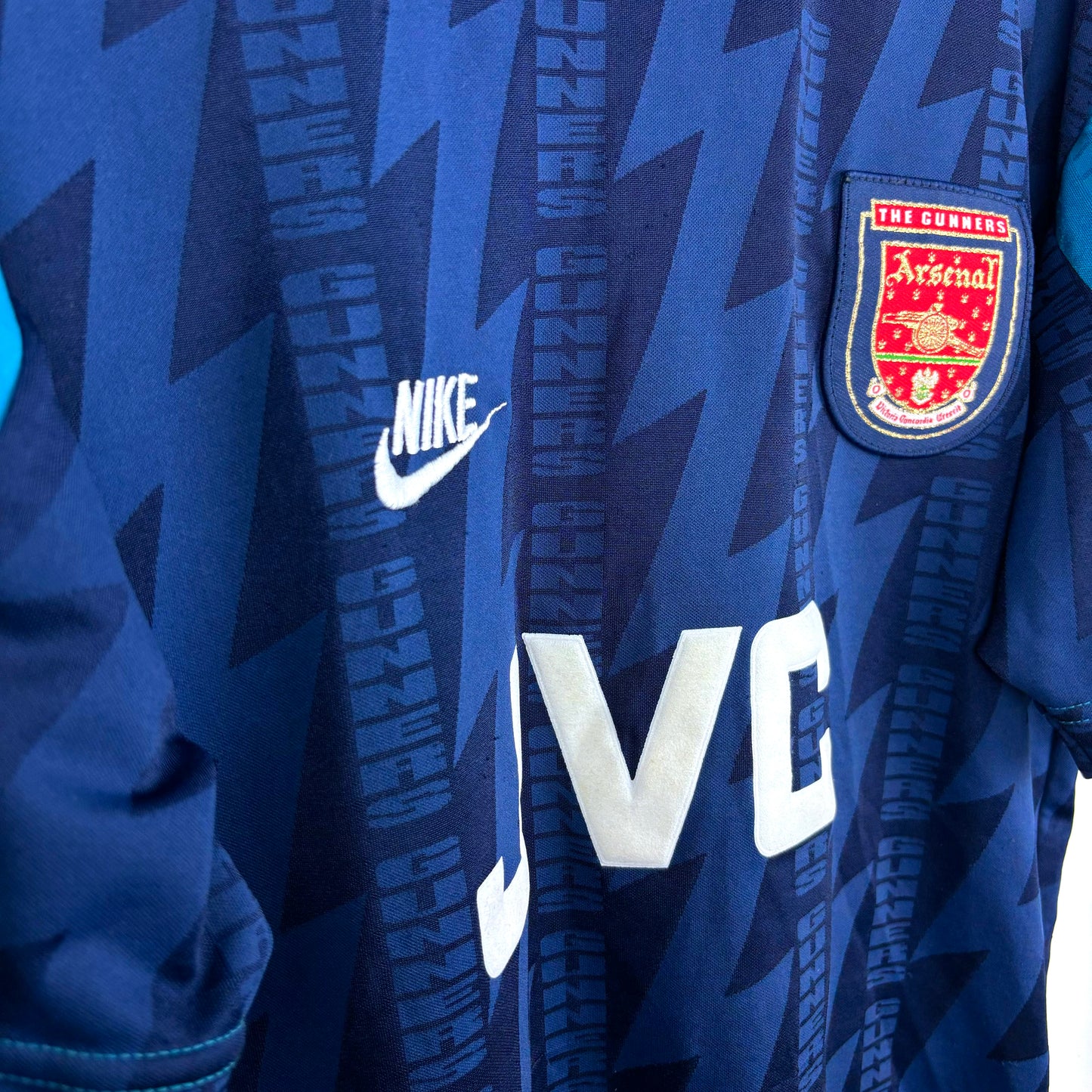 Arsenal 1994-1996 Nike Away Football Shirt
