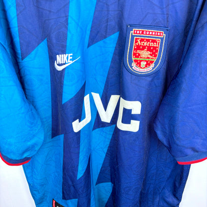 Arsenal 1995-1996 Nike Away Football Shirt
