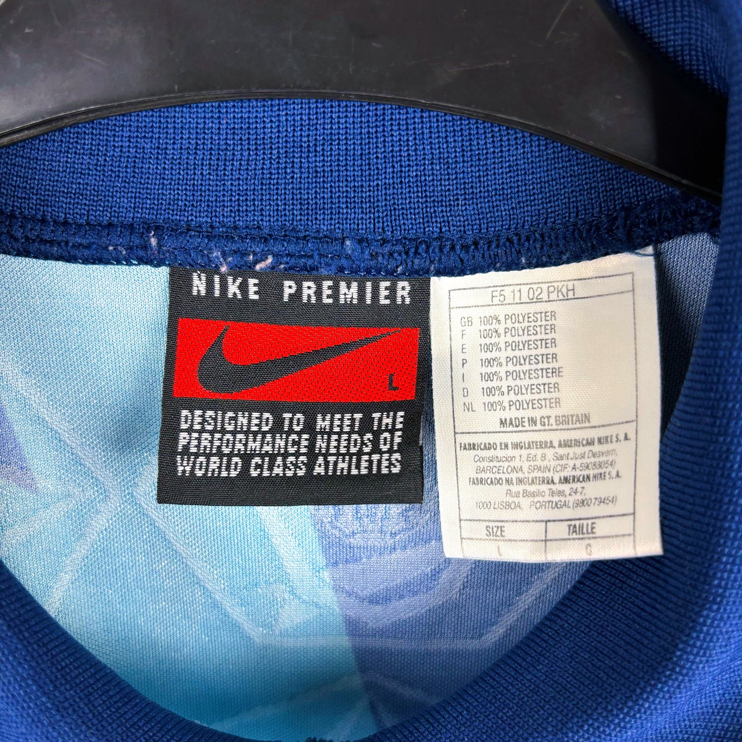 Arsenal 1995-1996 Nike Away Football Shirt