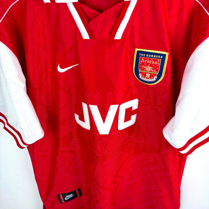 Arsenal 1996-1998 Nike Home Football Shirt - Wright 8