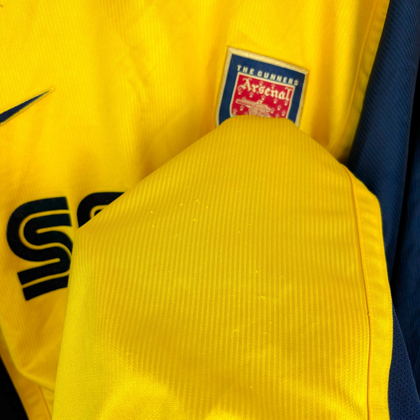 Arsenal 1999-2001 Nike Longsleeve Away Football Shirt Jersey
