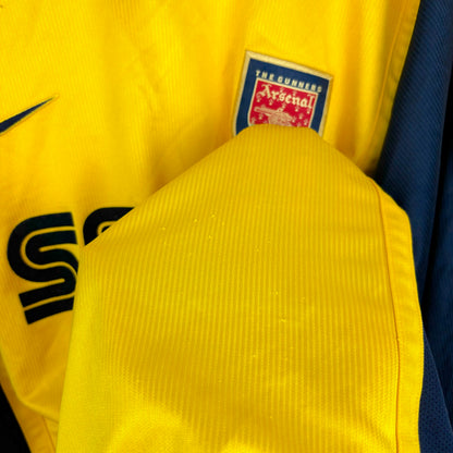 Arsenal 1999-2001 Nike Longsleeve Away Football Shirt Jersey