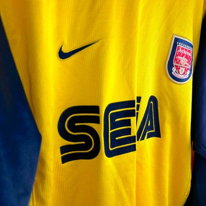 Arsenal 1999-2001 Nike Longsleeve Away Football Shirt Jersey