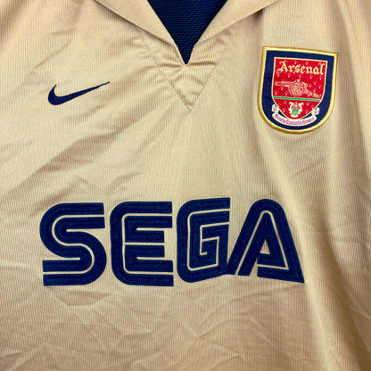 Arsenal 2001-2002 Nike Away Football Shirt