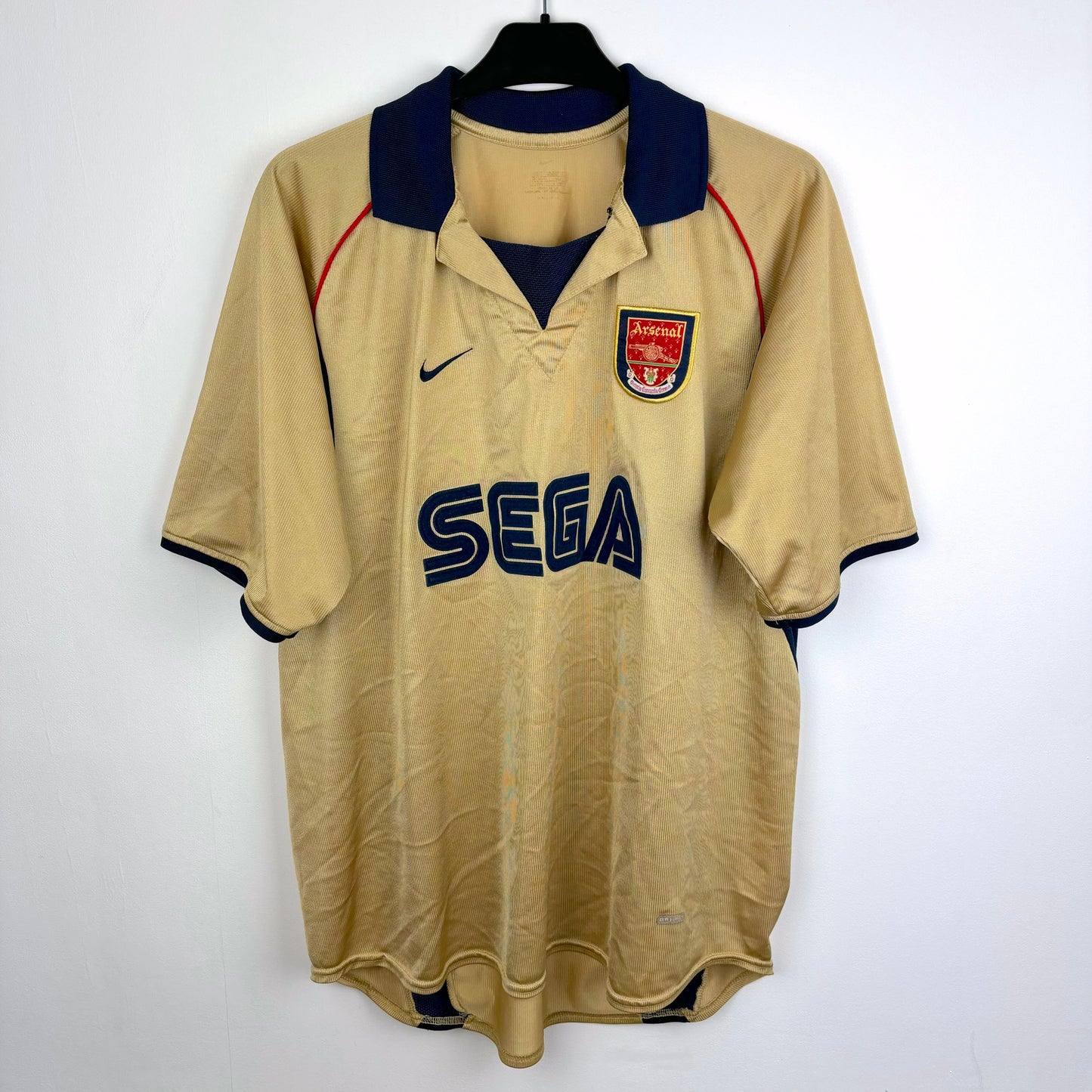 Arsenal 2001-2002 Nike Away Football Shirt
