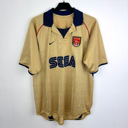 Arsenal 2001-2002 Nike Away Football Shirt