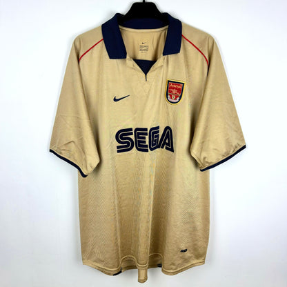 Arsenal 2001-2002 Nike Away Football Shirt