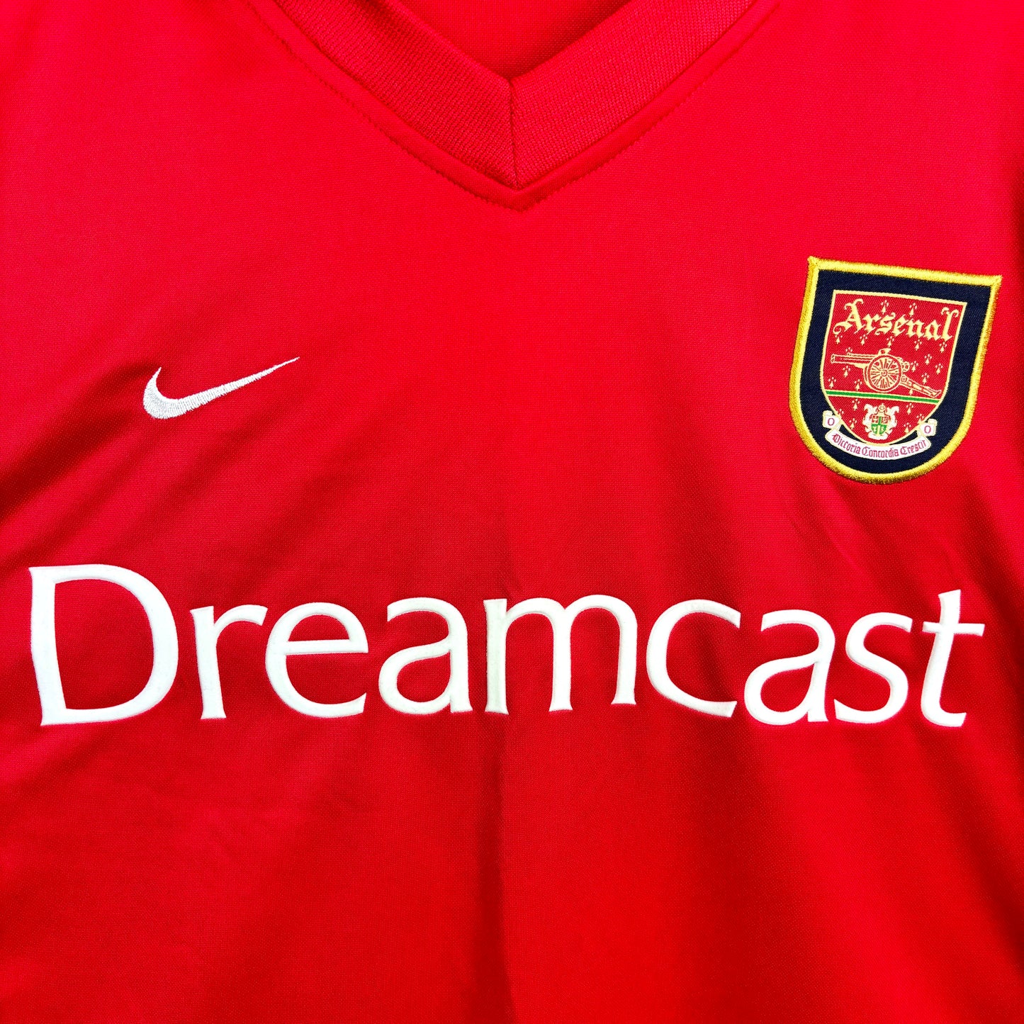 Arsenal 2001-2002 Nike Home Football Shirt Jersey MINT