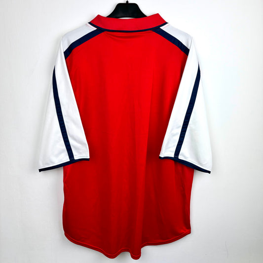 Arsenal 2001-2002 Nike Home Football Shirt Jersey MINT