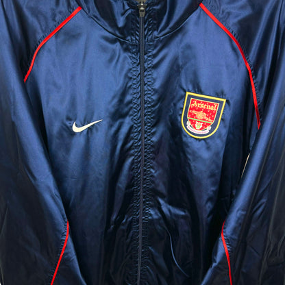 Arsenal 2001-2002 Nike Football Training Track Jacket