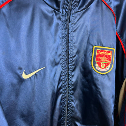 Arsenal 2001-2002 Nike Football Training Track Jacket