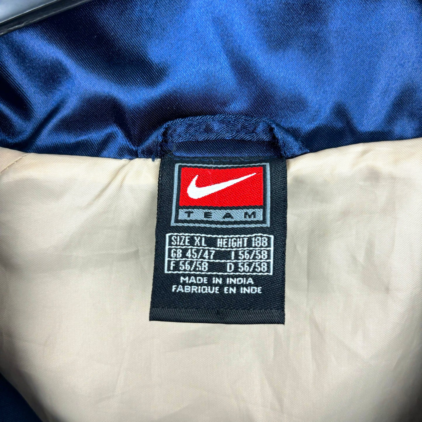 Arsenal 2001-2002 Nike Football Training Track Jacket