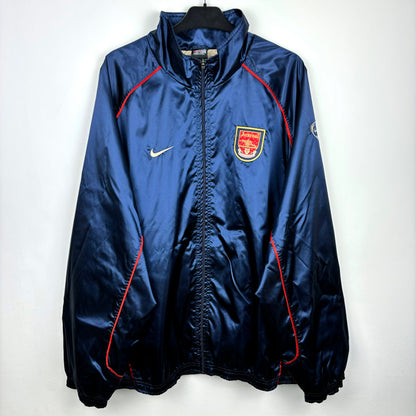 Arsenal 2001-2002 Nike Football Training Track Jacket