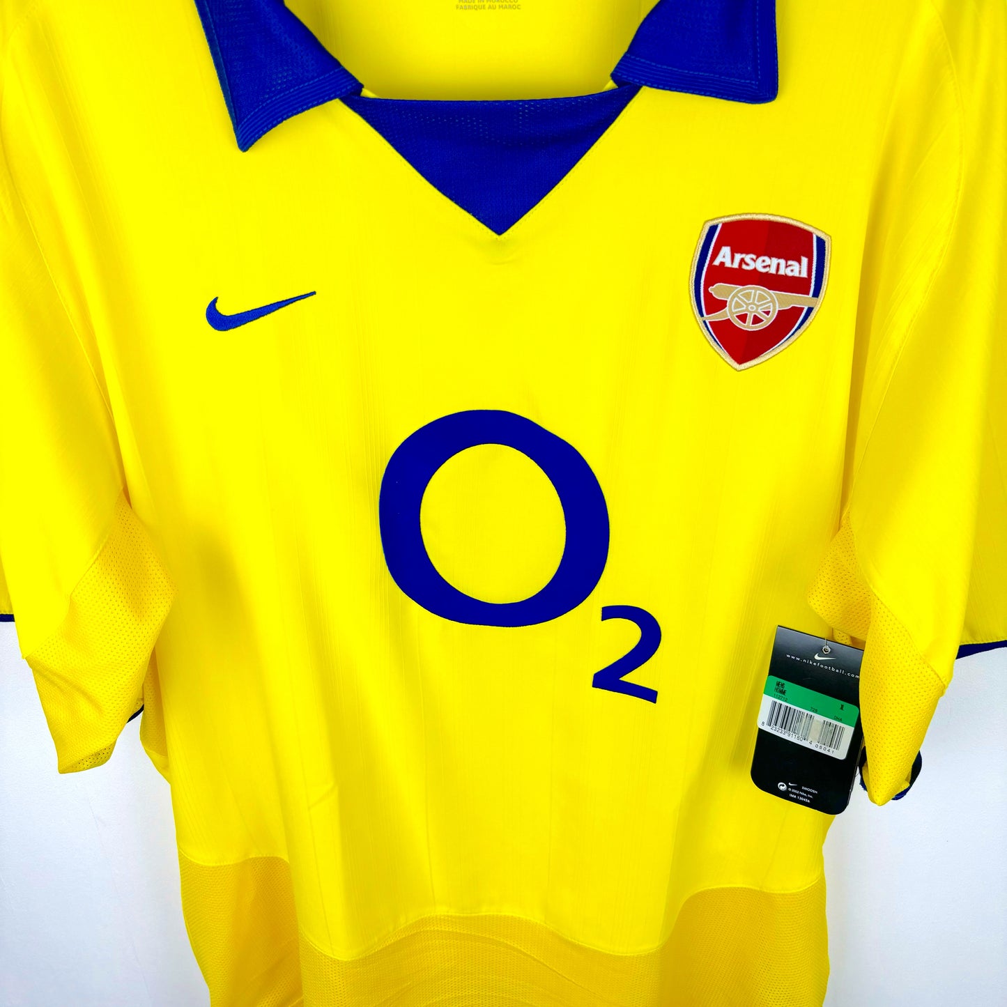 Arsenal 2003-2004 Nike Away Football Shirt Jersey BNWT