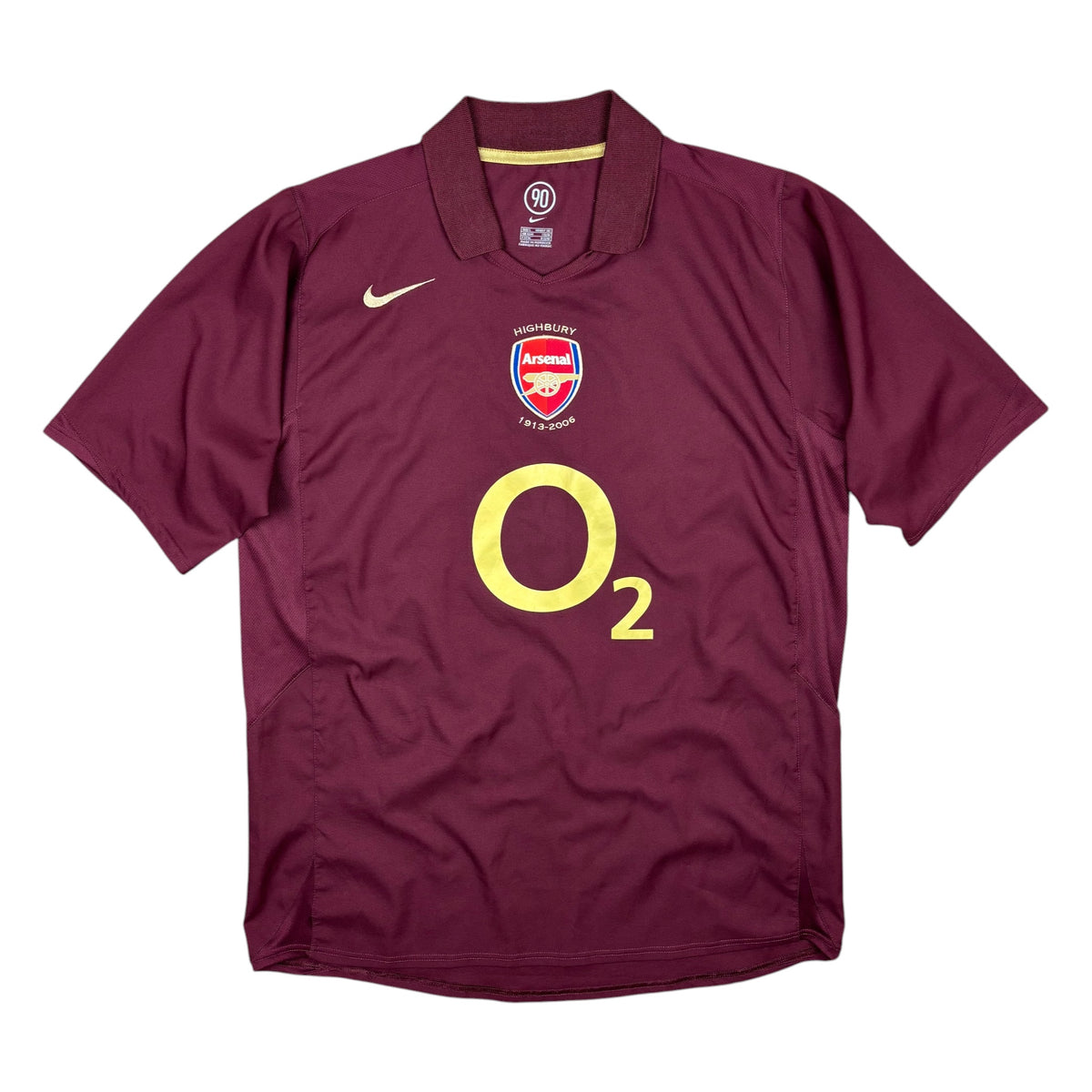 Arsenal 2005-2006 Nike Highbury Home Football Shirt
