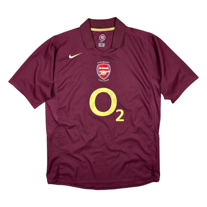 Arsenal 2005-2006 Nike Highbury Home Football Shirt