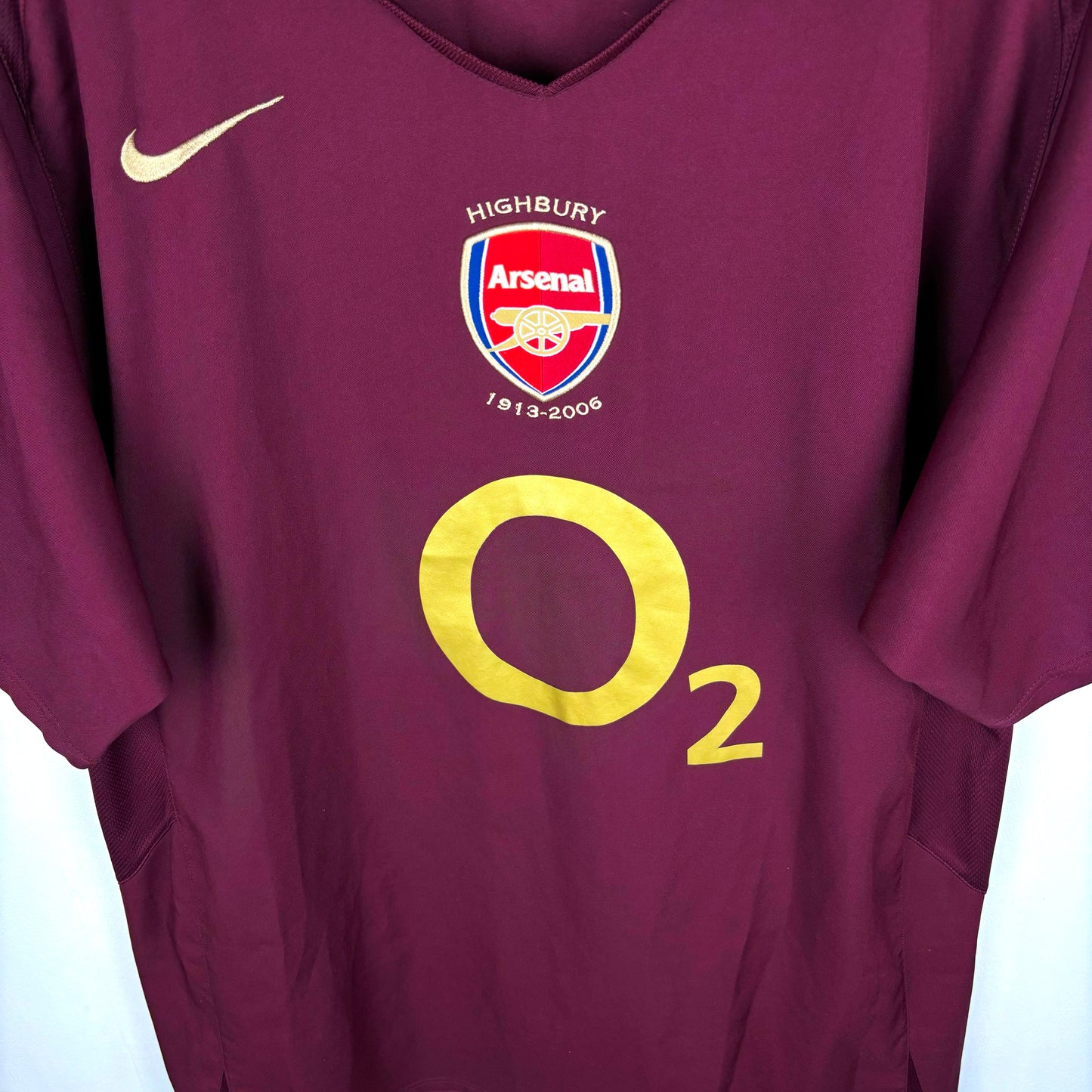 Arsenal 2005-2006 Nike Home Football Shirt