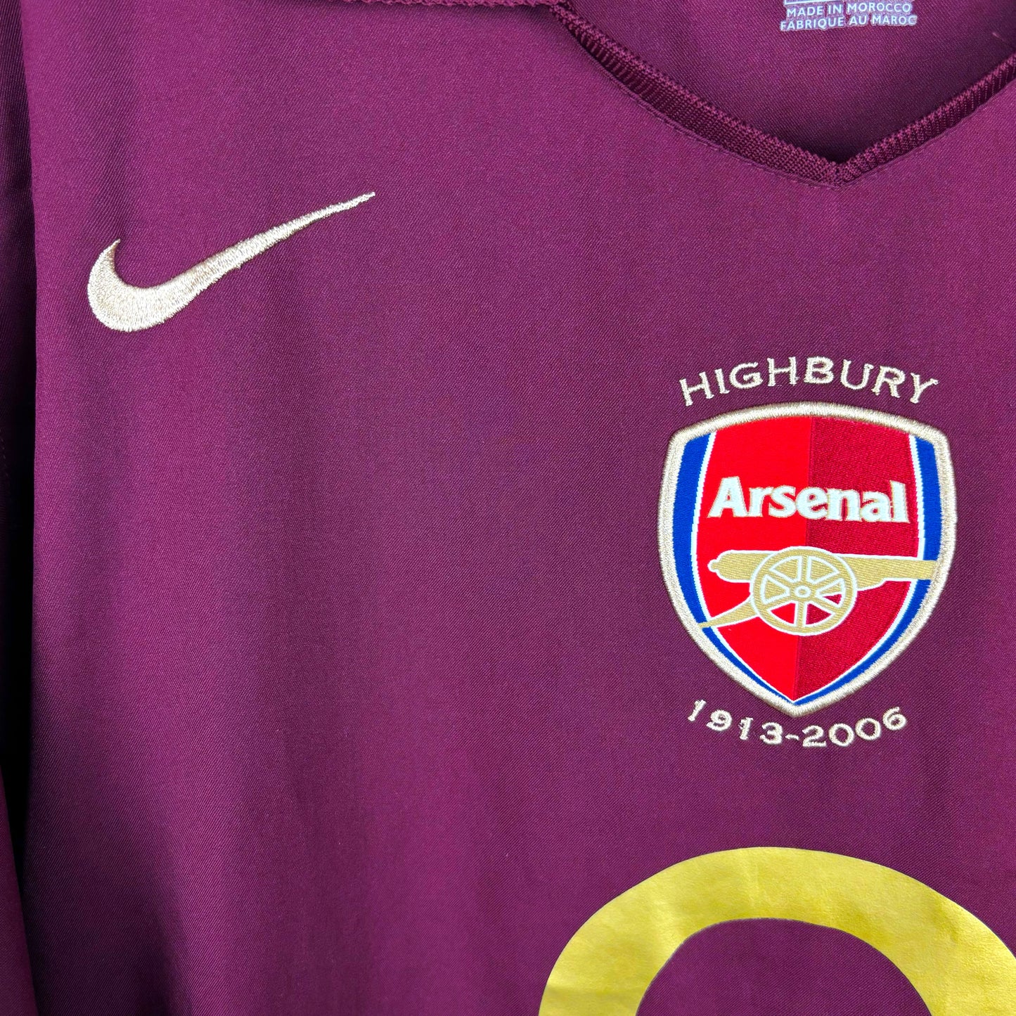 Arsenal 2005-2006 Nike Home Football Shirt