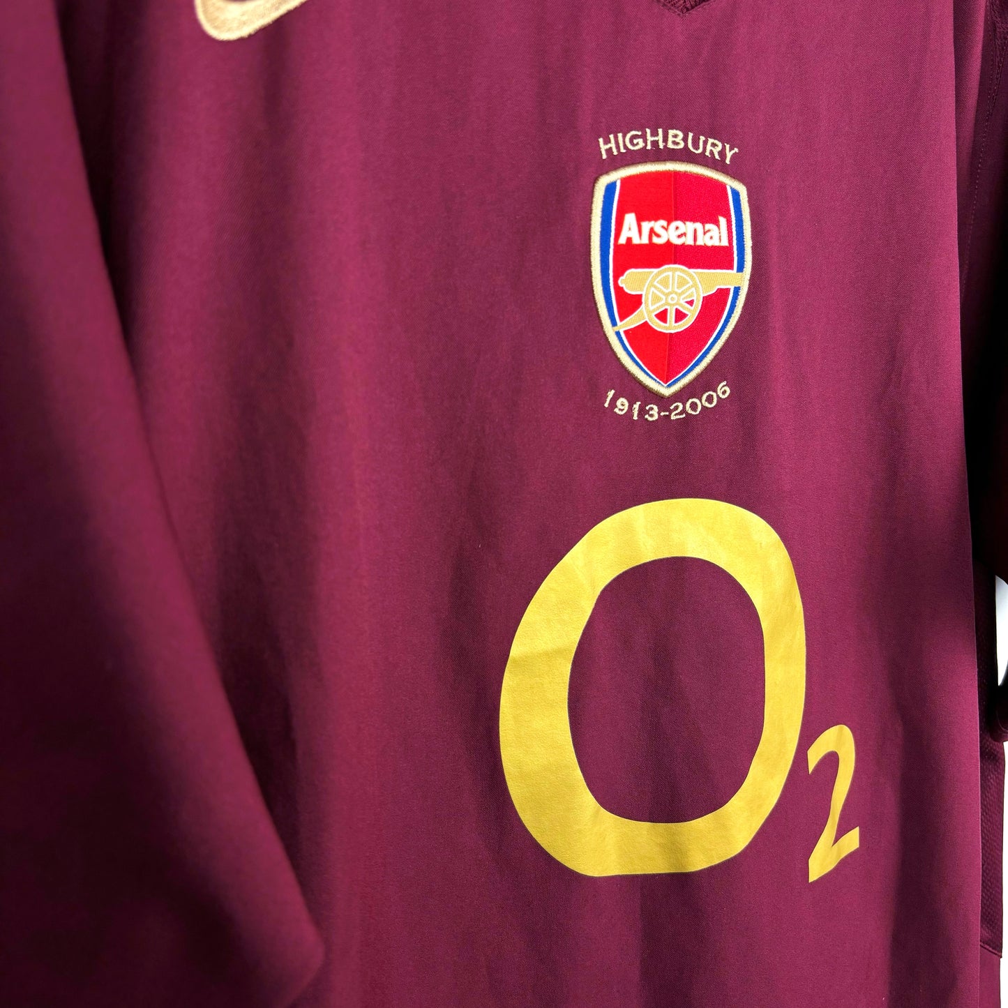 Arsenal 2005-2006 Nike Home Football Shirt