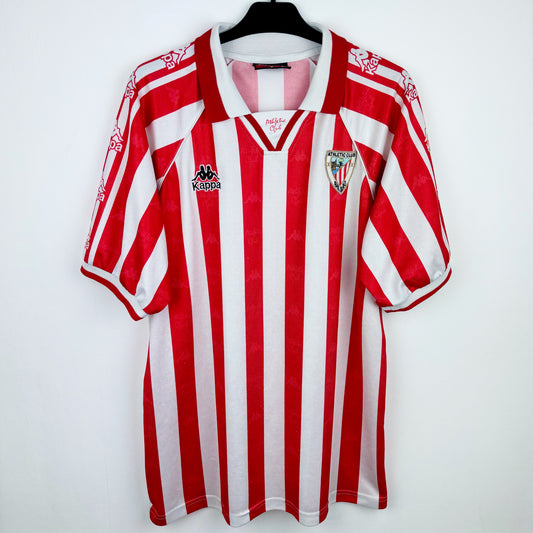 Athletic Club Bilbao 1995-1997 Kappa Home Football Shirt