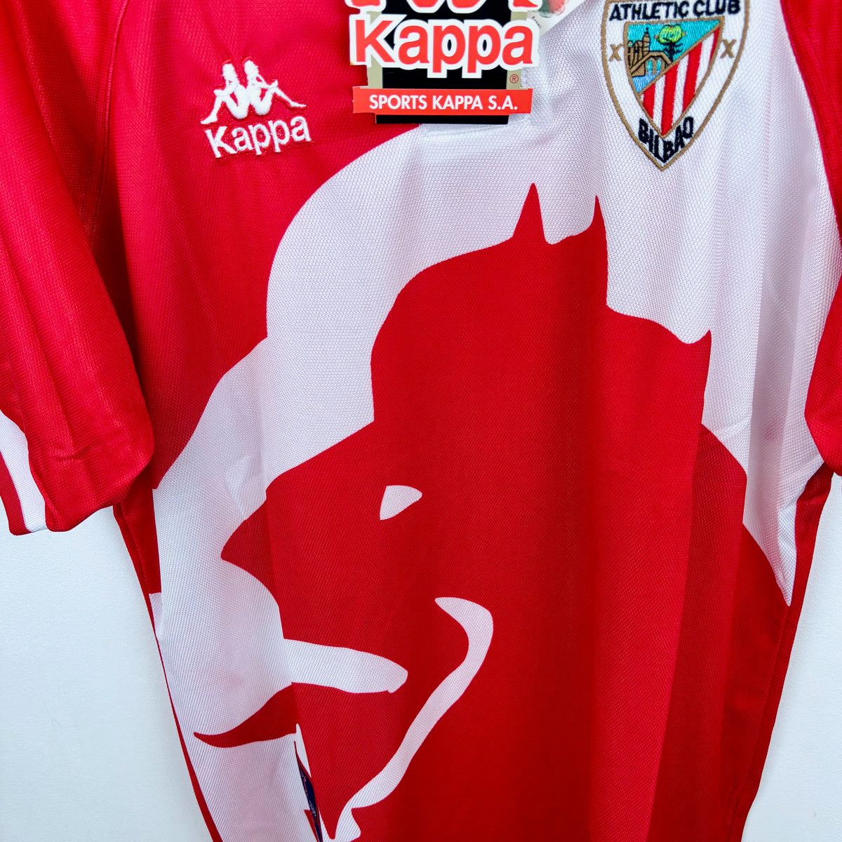 Athletic Club Bilbao 1997-1998 Kappa Centenary Home Football Shirt BNWT