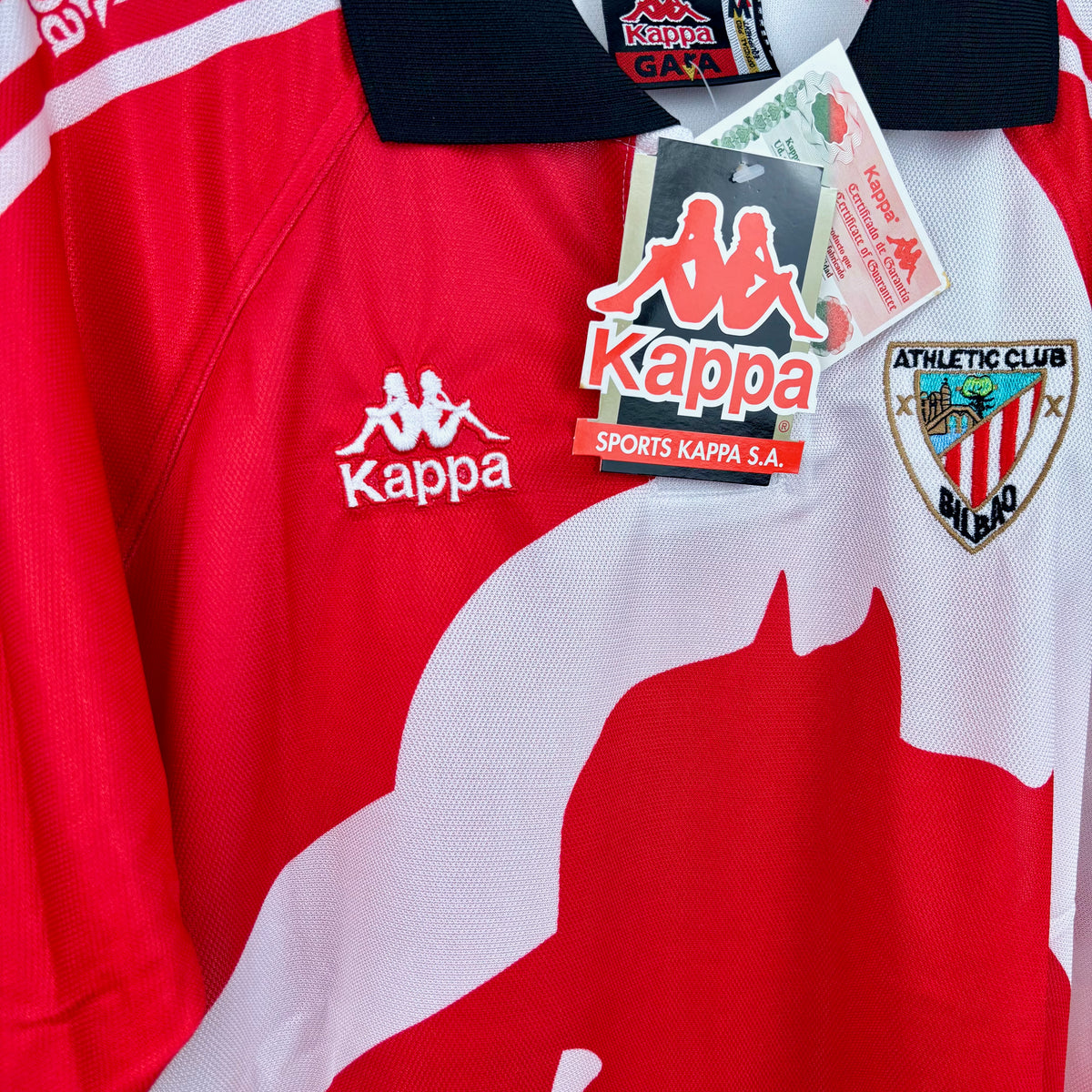 Athletic Club Bilbao 1997-1998 Kappa Centenary Home Football Shirt BNWT