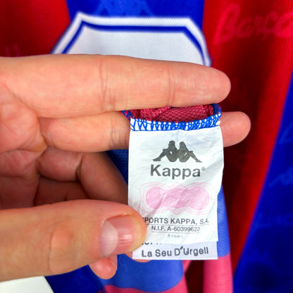 Barcelona 1995-1997 Kappa Home Football Shirt Ronaldo SUBLIMATED