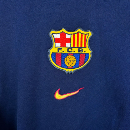Barcelona 1998-2000 Nike Football Training Sweatshirt