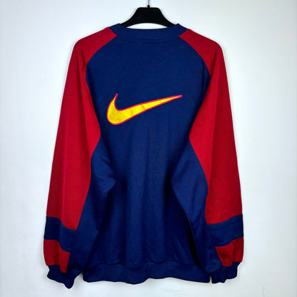 Barcelona 1998-2000 Nike Football Training Sweatshirt