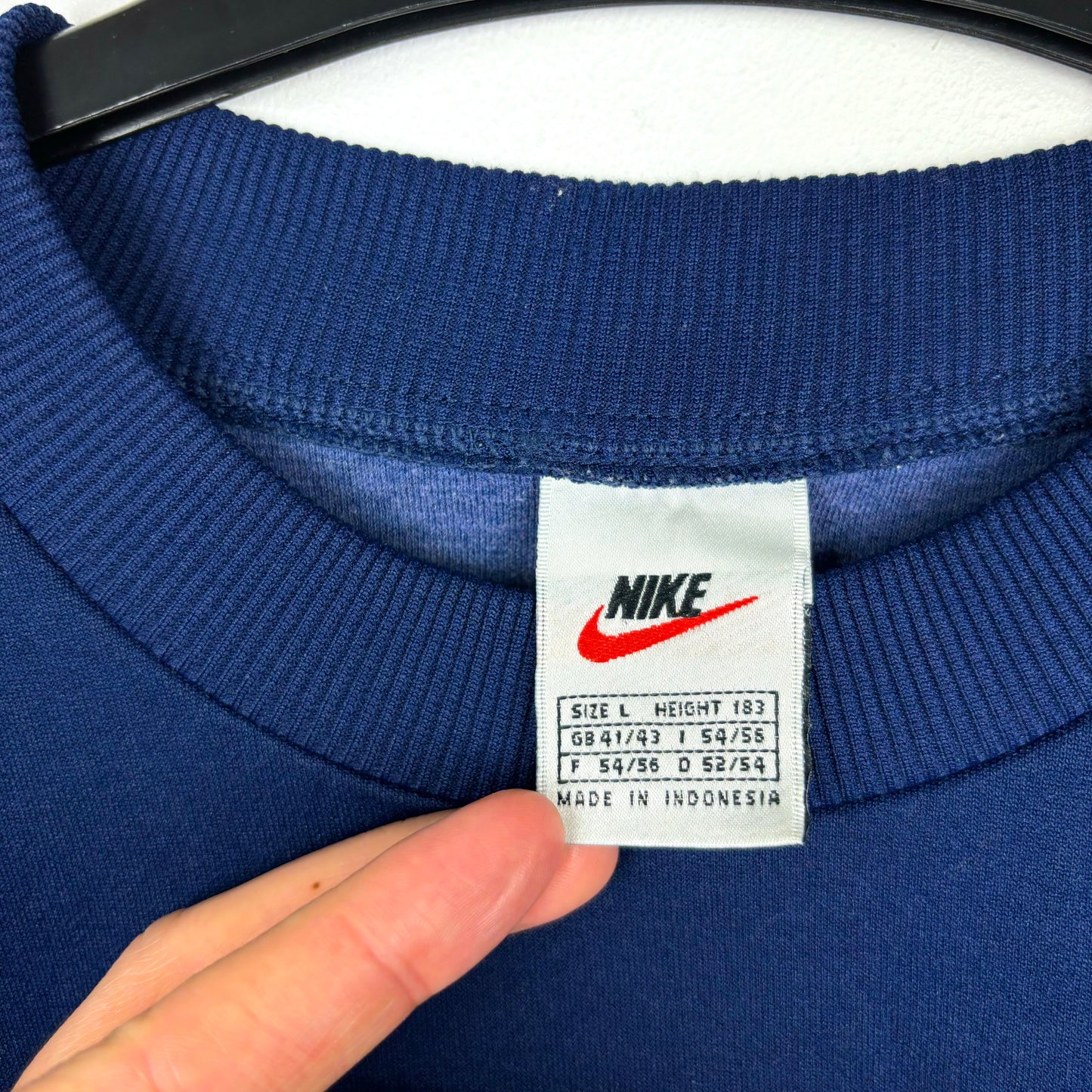 Barcelona 1998-2000 Nike Football Training Sweatshirt
