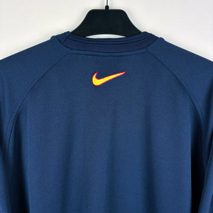 Barcelona 2000-2001 Nike Football Training Sweatshirt