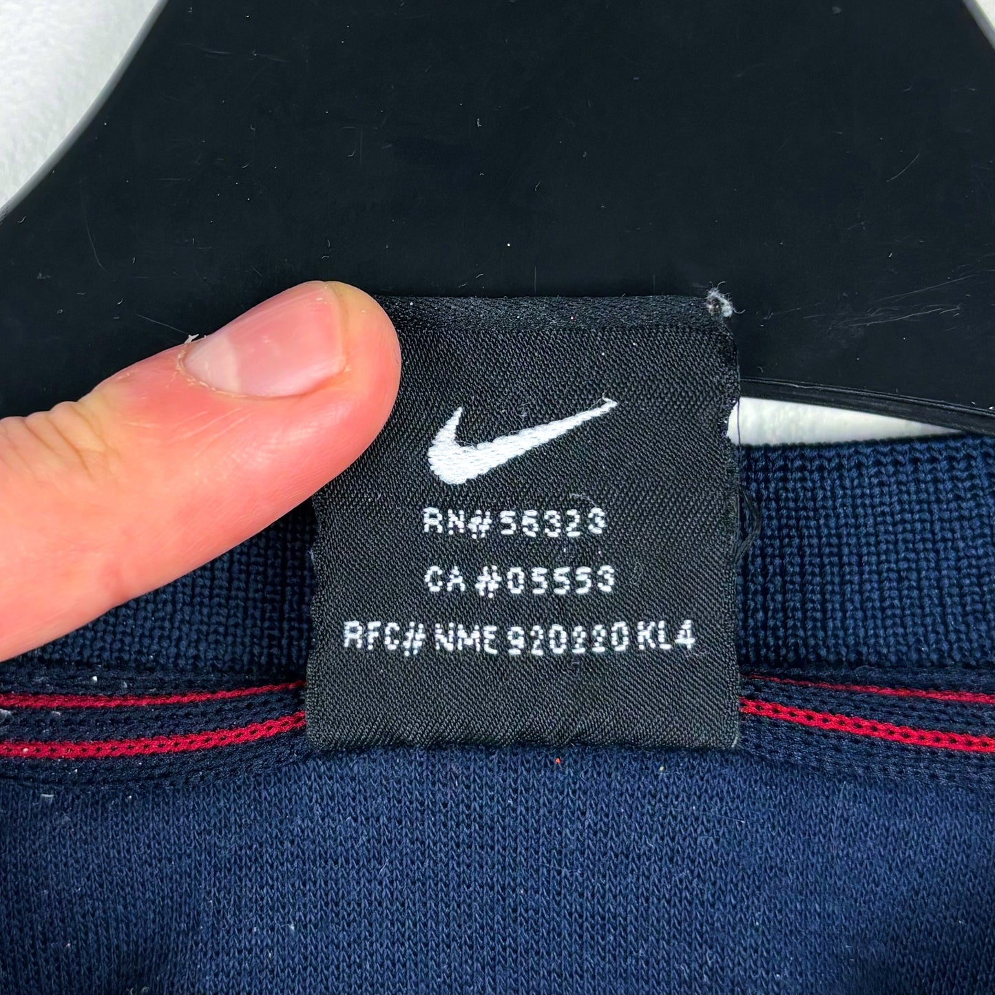 Barcelona 2000-2001 Nike Football Training Sweatshirt