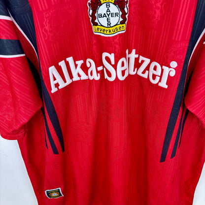 Bayer Leverkusen 1996-1997 Adidas Home Football Shirt
